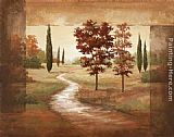 Autumn Scroll I by Vivian Flasch